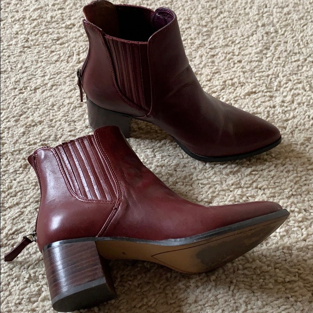 Halogen red booties